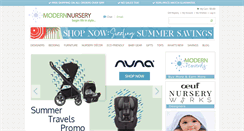 Desktop Screenshot of modernnursery.com