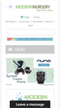 Mobile Screenshot of modernnursery.com